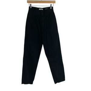 Carhartt Work In Progress Womens Black Vinita Pants 25 Cotton Twill Trousers